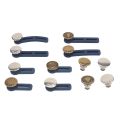 Pants Button Extender, Detachable 12Pcs Soft Silicone Ring Pants Extender Button for Trousers.
