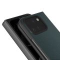 ABEEL Leather Elegant Black Edge Phone Case For Google Pixel 9 Pro Fold.