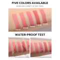 Beauty Glazed Waterproof Velvet Liquid Blusher - Long-Lasting, Non-Fade, Smooth, Natural, Brightening Formula Blush. 
