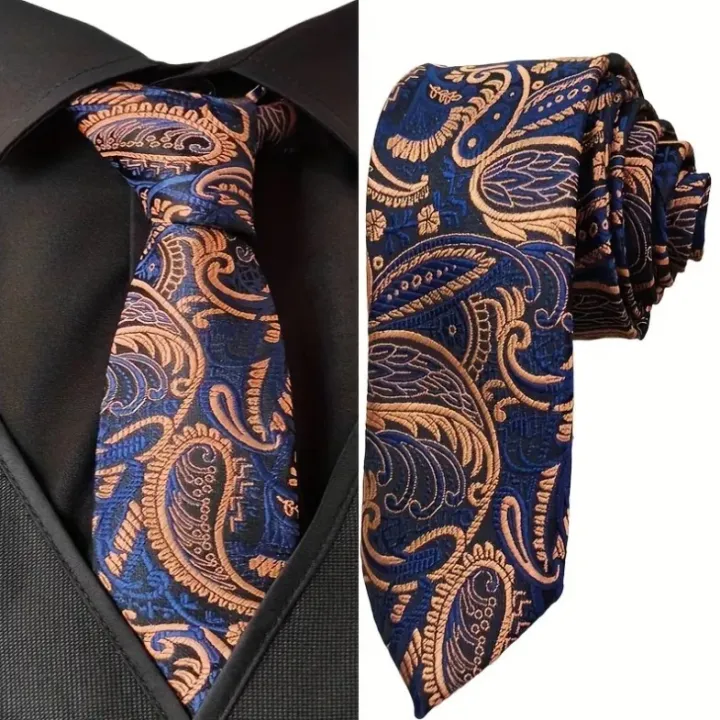 Elegant%20Silk%20Paisley%20Neck%20Ties%206CM%20Wide%20Slim%20Necktie%20For%20Men's%20Suit%20Shirt%20Party%20Wedding%20Accessories%20-%20Image%203