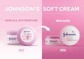 UAE Johnson's Soft Cream Face and Body - 200 ml. 