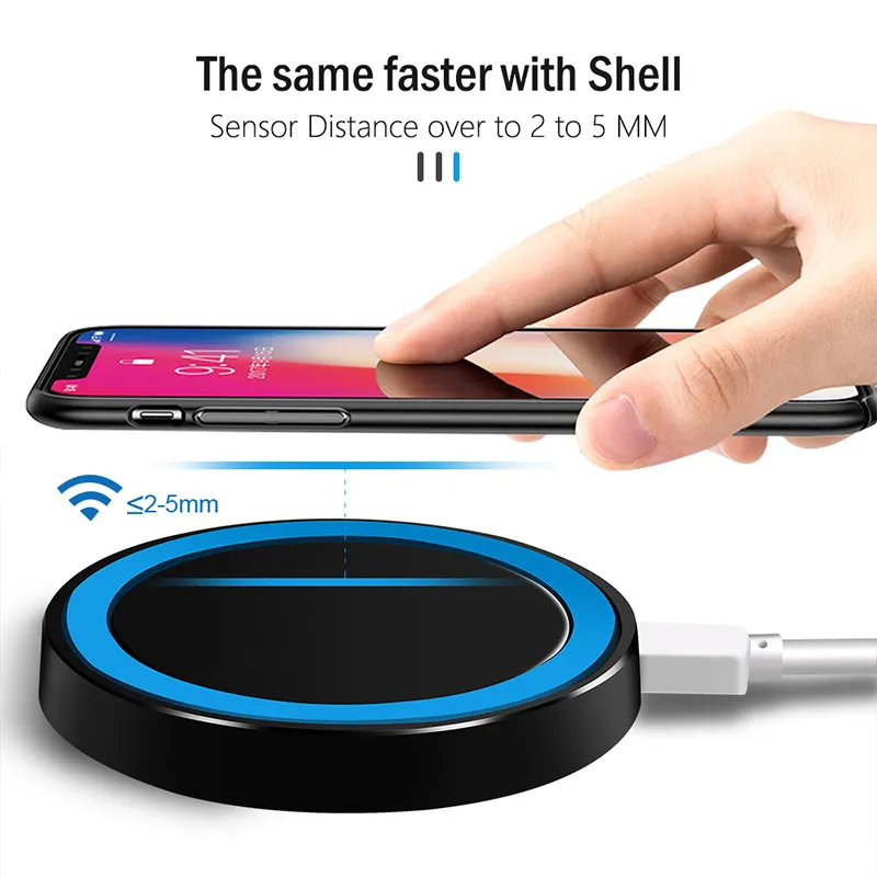 Qi Wireless Charger For Samsung Galaxy J6 Plus J4 Plus J4+ J6+