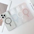 HOCE Frameless Matte Magnetic Phone Cases For iPhone 11 12 13 14 15 16 17 Pro Max 14 15 16 Plus MagSafe Case Hard PC Translucent Back Cover. 