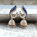 Stud Earrings Exquisite Peock Faux Pearls Dangle Earrings.