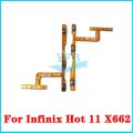 For Infinix Hot 6 7 8 9 10 10s 11 11s 12 20i Play Lite Power Volume UP Down Side Button Flex Cable Repair Parts.