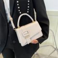 High Quality PU Leather Woman Handbags Luxury Designer Female Shoulder Bag 2022 New Fashion All-match Messenger Small Square Bag. 