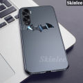 Phone case For Honor 90 Lite Back cover Luxury Frosted Matte Back Slim Metal Bat Man Non-slip Protective Cases For Honor90 Pro Cover cases.