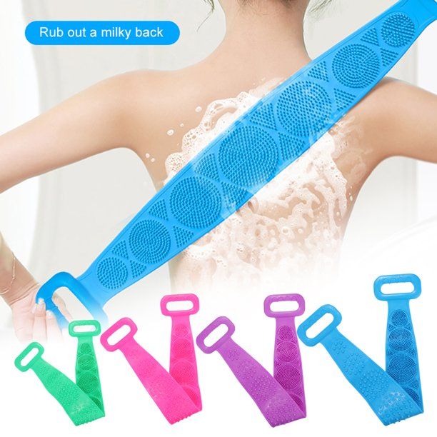Silicone%20Bath%20Body%20Brush,%20Shower%20Massager/Exfoliating%20Back%20Scrubber%20for%20Shower/Back%20Scratchier/Body%20Skin%20Scrubber%20Deep%20Clean%20-%20Image%202