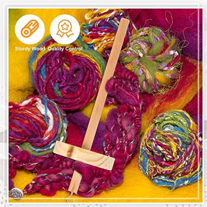 2Piece%20DIY%20Drop%20Spindle%20Top%20Whorl%20Yarn%20Spinner%20Hand%20Wooden%20Spinning%20Wheel%20Wood%20Color%20Wood%20+%20Metal%20for%20Yarn%20Making%20Yarn%20Spindle%20for%20Beginners%20Sewing%20-%20Image%204