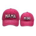 New Cool Mama Mini Women Children Kids Cap Sets Spring Summer Outdoor Lady Female Boy Girls Baseball Cap For Women. 