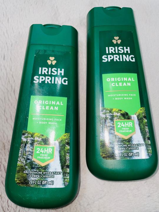 Irish%20Spring%20Original%20Clean%20Moisturizing%20Face%20+%20Body%20Wash%20591ml%20-%20Image%203