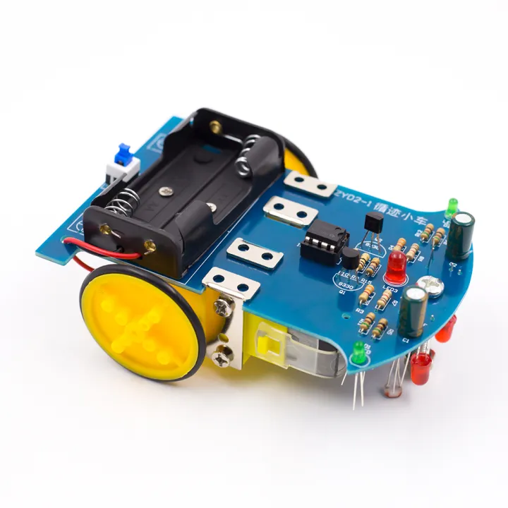 %E3%80%90YIYANGMAOYI111%E3%80%91Smart%20Tracking%20Robot%20Car%20DIY%20Soldering%20Project%20Kit%20with%20DC%20Motor%20School%20Electronics%20for%20-%20Image%204