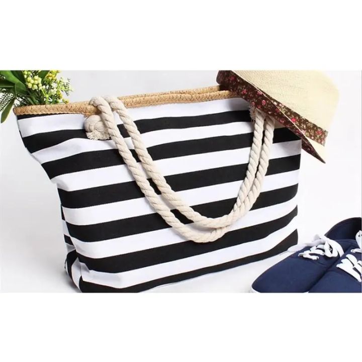 2022%20New%20Beach%20Tote%20Bag%20Fashion%20Women%20Canvas%20Summer%20Large%20Capacity%20Striped%20Shoulder%20Bag%20Tote%20Handbag%20Shopping%20Shoulder%20Bags%20-%20Image%203