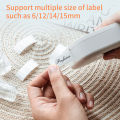 Mini Label Maker Pocket Thermal Label Printer All in One Bluetooth Connect Labeling Machine Compatible with iOS Android. 
