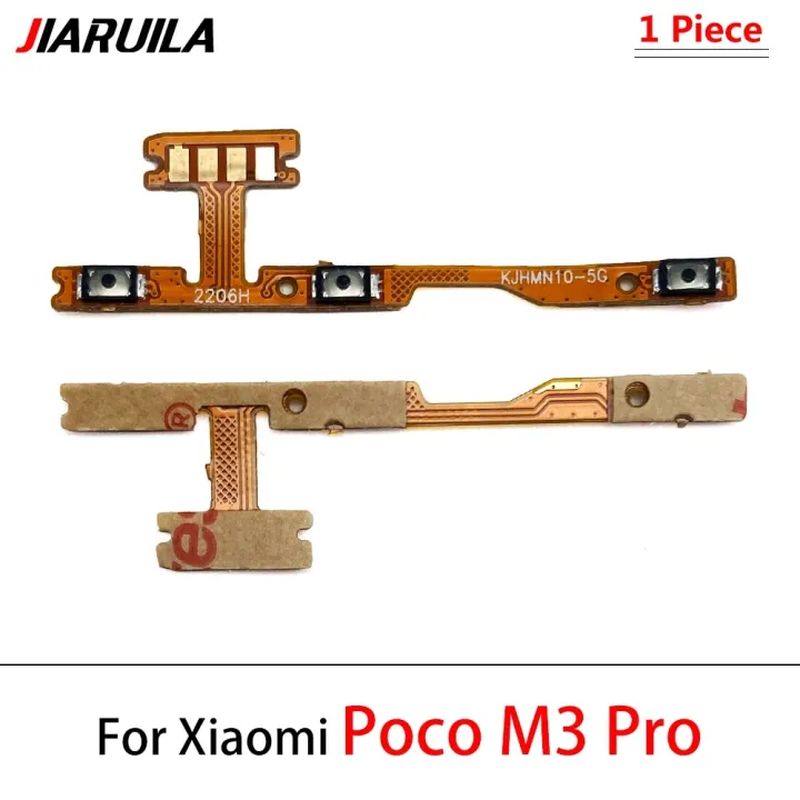 Original%20For%20Xiaomi%20Poco%20F1%20F2%20F3%20M3%20M4%20X3%20GT%20X4%20Pro%204G%205G%20Power%20Switch%20On%20/%20Off%20Button%20Volume%20Key%20Button%20Flex%20Cable%20-%20Image%204