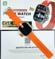 2024 Sim Insert BW9-SIM Card Smartwatch +camera + Smart watch ultra 2.2 inch HD Display Smart watch Carbon Free pair strap  Ultra max smart watch HD 2.2 inch full touch screen with set strap and wireless charger for men's and boy's. 