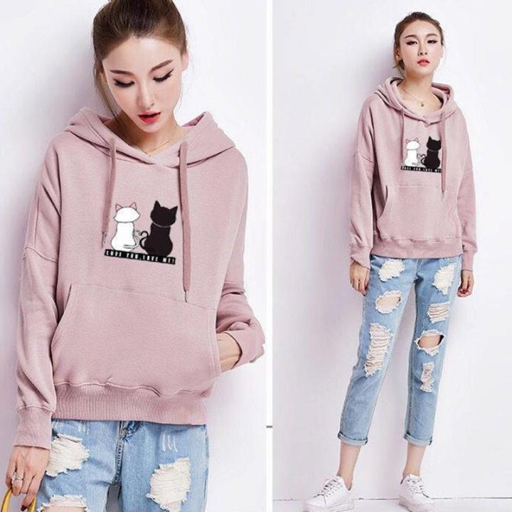 Women%20Fashion%20Loose%20Hooded%20Pullover%20Casual%20Long%20Sleeve%20Shirt%20Sweatshirt%20Hoodies%20Top%20-%20Image%205