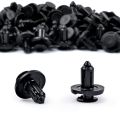 200PCS Bumper Clips 8mm Push Fender Flare Fastener for Infiniti and Nissan Plastic Rivet Retainer Clips. 