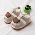 Summer New Whistle Boys' Sandals 0-1-2 Year Old Cow Muscle Sole Children's Calling Female Baby Shoes 2792. 
