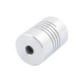 5x6.35mm Silver - D19L25 Elastic Coupling Threaded Encoder. 