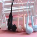 U19 Macaron 1.2M Universal Stereo Music Wired Earphone Headset With Microphone - Headphone-1pcs. 