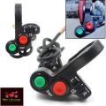 3 in 1 motorcycle 7/8'' 22mm Universal  Handlebar Headlight horn Turn Signal Indicator Light Control ON/OFF Button Switches. 