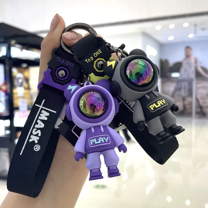 Wholesale%20genuine%20lightning%20bear%20doll%20schoolbag%20car%20pvc%20keychain%20cartoon%20cute%20woman%20exquisite%20keychain%20pendant%20-%20Image%202