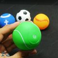 Soft PVC Food Grade Rubber Baby Toys Ball With Whistle. Gift Balls For Toddlers.