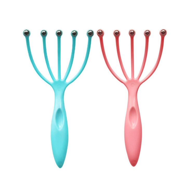 Sileni Manual 5 Scalp Hand Massager, Stress Relax, Spa, Therapy Dealing, Relaxation & Stress Reduction Suitable for Home, Office and Travel,(5-Claw Ball Massager)
