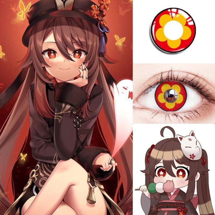 2Pieces%20Colorcon%20Color%20Contact%20Lenses%20Yearly%20Yellow%20Contact%20Lenses%20with%20Graduation%20Makima%20Cosplay%20-%20Image%206