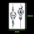 SAI MAGIC TATTOO Lasts to 2 weeks 10CM×06CM Tattoo sticker waterproof long lasting Temporary fake tattoo 471. 