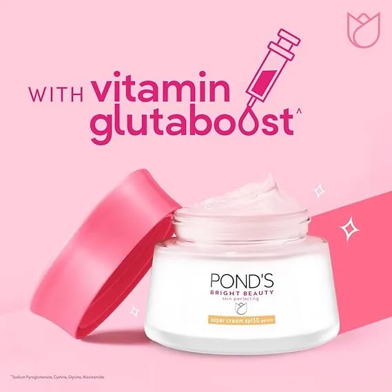 POND'S%20Bright%20Beauty%20face%20cream%20for%20brighter,%20glowing%20skin,%20Brightening%20day%20cream%20with%20SPF30,%20vitamin%20B3%20(niacinamide),%20vitamin%20E%20and%20glycerin%20-%2050g%20-%20Image%202