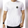 White Round Neck Short Sleeve T-Shirt For Men - T Shirt - T Shirt For Man.