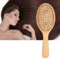 New olid Wood Hair Maage Comb Anti-tatic Hairbruh Portable calp Maage Comb. 