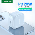 UGREEN 20W PD Charger for iPhone 14 pro Max 13 12 Fast USB C C Charger for iPad Xiaomi Huawei Mobile Phone Charger. 