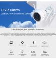 Ezviz CS-C3TN Color Night Vision 1080P H265 Video technology waterproof Smart Wi-fi Camera. 