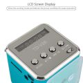 Digital FM Radio Mini Radio Receiver LCD Display Wireless Walkman Portable Speaker Support SD/TF Card For PC Phone Music Player. 