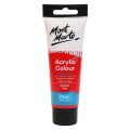 Mont Marte Signature Acrylic Paint 75ml Tube - Brilliant Red.