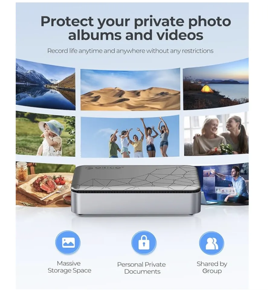 ORICO CD2510/CD3510 NAS Server For 2.5''/3.5