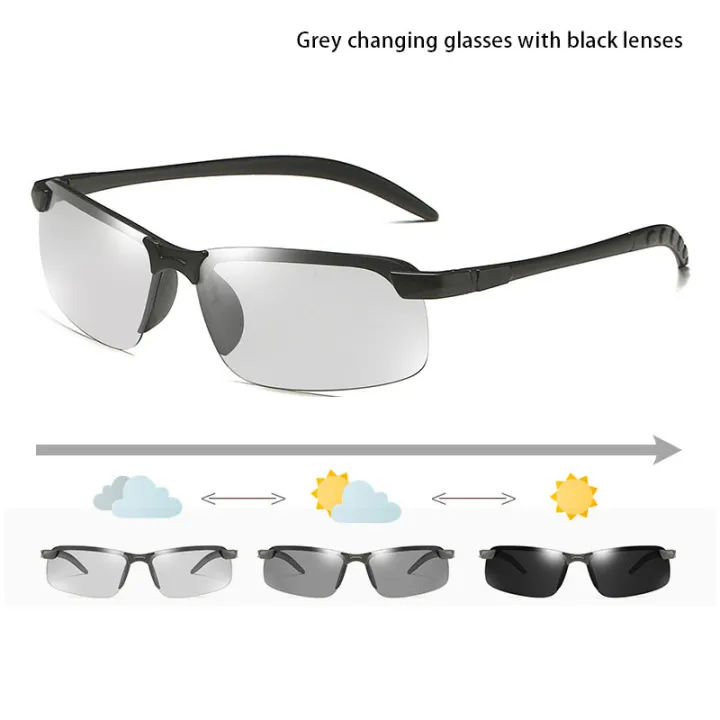 Polarized%20Photochromic%20Sunglasses%20Day%20And%20Night%20Driving%20Fishing%20Night%20Vision%20-%20Image%202