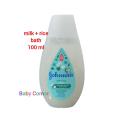 Johnson's Milk+ rice Baby bath 100 ml (Malaysia) - Baby. 