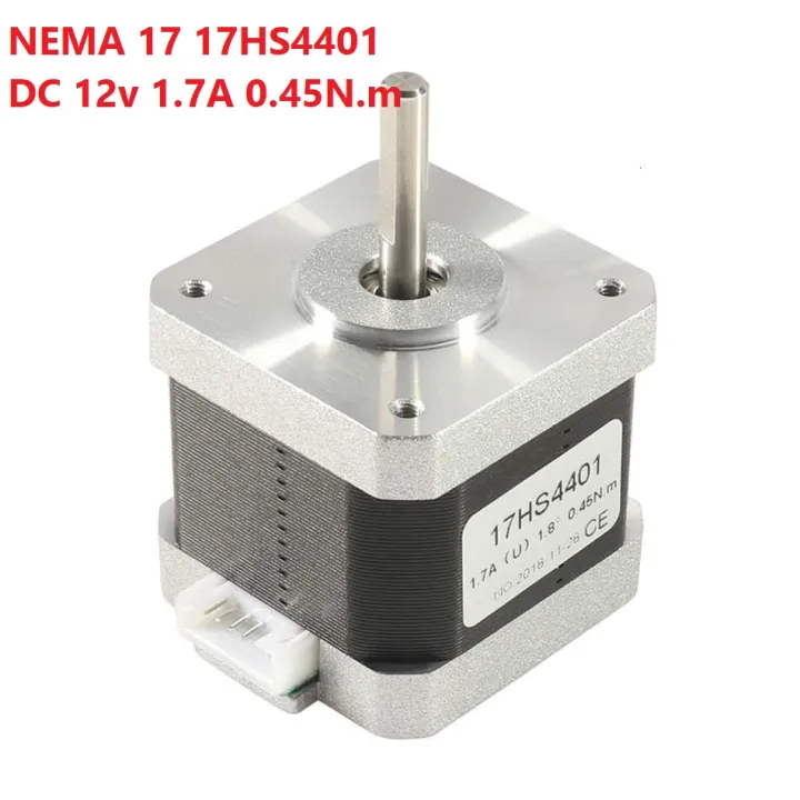 0.45N.m%20NEMA17%20NEMA-17%2017HS4401%20DC%2012V%201.3A%200.45N.m%201.8%20Degree%204%20Lead%20Cables%2042BYGH%20L40mm%20Stepper%20Motor%20For%20CNC%20Machine%203D%20Printer%20NEMA%2017%20Stepper%20Motor%20-%20Image%203