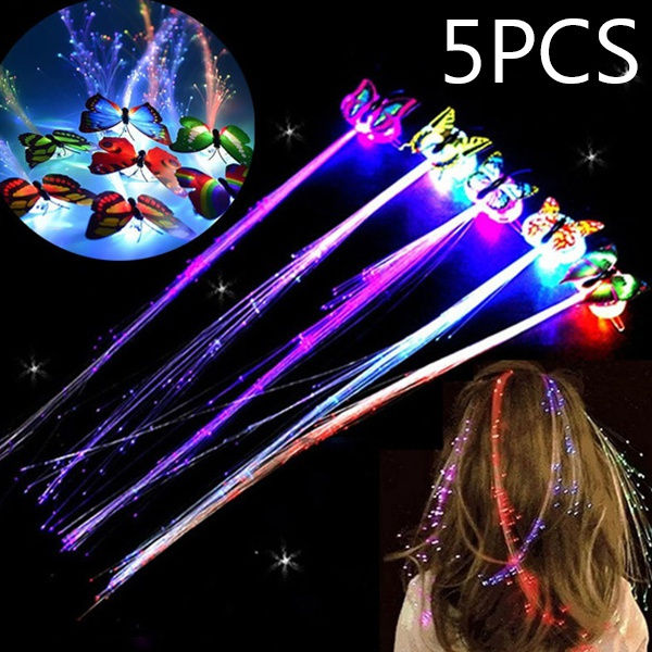 5pcs%20Glow%20Hair%20Braid%20LED%20Luminous%20Flower%20Hair%20Clip-%20Light%20Up%20Butterfly%20Hair%20Clip%20-%20Party%20Decoration%20Supplies%20Toy%20Glow%20In%20Dark%20-%20Image%202
