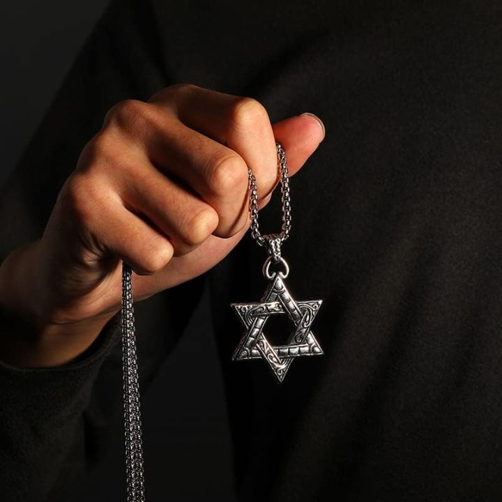 Fashion Simple Star Necklace Jewelry For Men