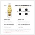 LIEBIG Luxury Stainless Steel Bracelet Golden Quartz Watch Men Women Watches Casual Wristwatches Female Male Clock Reloj Hombre. 