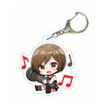 Cartoon Anime Hatsune Miku Keychain Acrylic Cute Key Ring Purse Bag Backpack Car Key Charm Earbud Case Accessory Gift. 