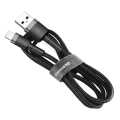 Baseus Cafule USB Cable to Lightning Apple 1M For iPhone 12 11 pro max x xs 8 .7.6 charger cable - Cable Protector.