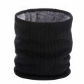 The Korean version of the velvet neck cover is versatile in winter to keep warm and cold-proof, thickened knitted scarf, autumn and winter fashion pullover scarf to keep warm. 