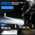 (New) N8 H4 30W Car LED Mini Lens Headlight. 