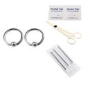Body Piercing Kit With Needle Pack Nose Septum Belly Button Piercing Tool Kit ANLAN.